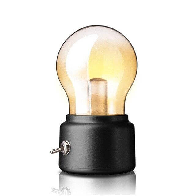 Vintage Oplaadbare LED Mini Bedlampen