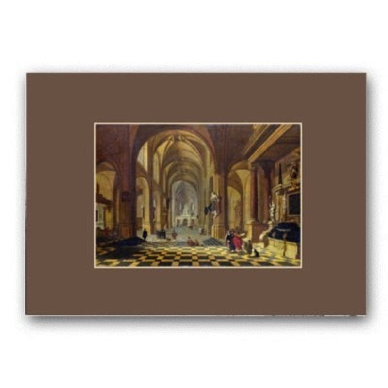 Stilleven Abstract Europa - Canvas Muurkunst Schilderij