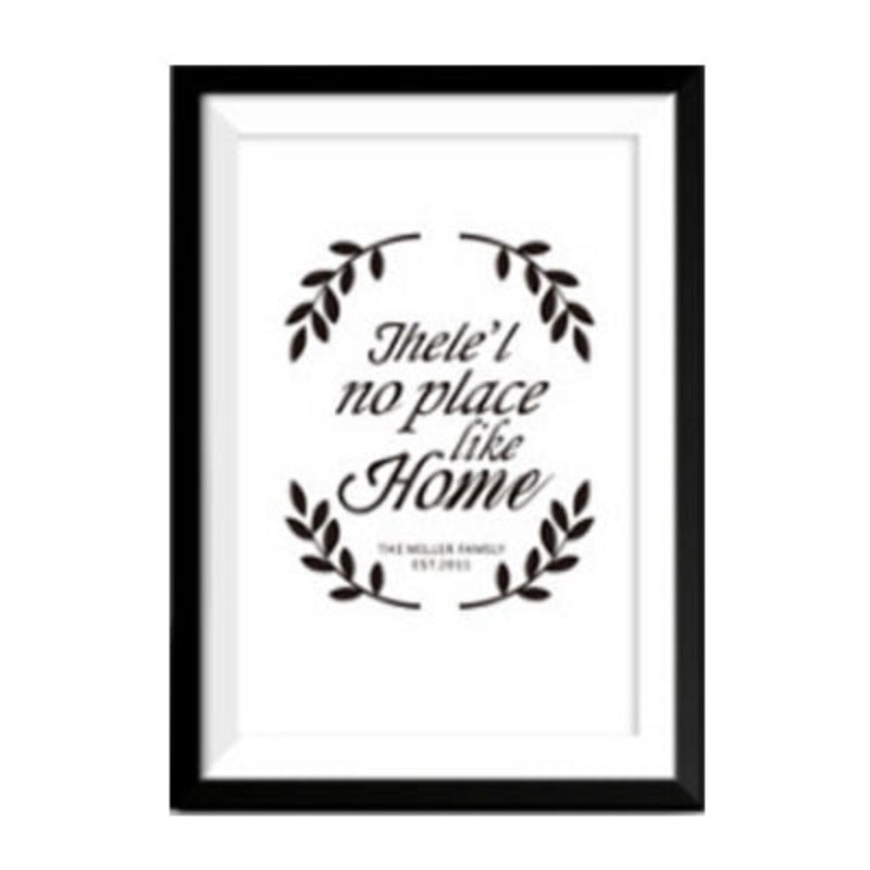 Home Quotes Minimalistisch Noordens - Canvas Muur Art Schilderij