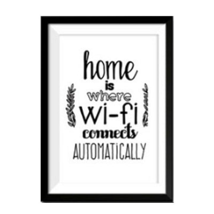Home Quotes Minimalistisch Noordens - Canvas Muur Art Schilderij