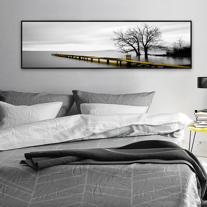Eenzame Avonden - Canvas Wandkunst Schilderij