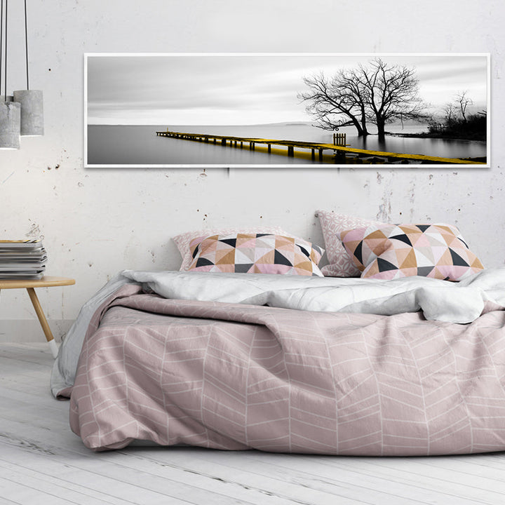 Eenzame Avonden - Canvas Wandkunst Schilderij