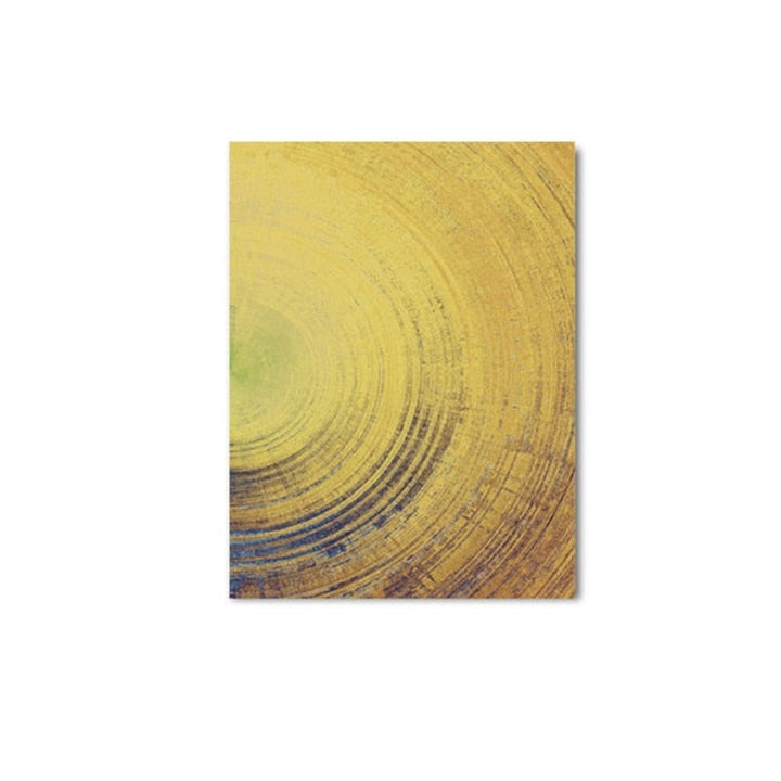Deep Circles - Canvas Muurkunst