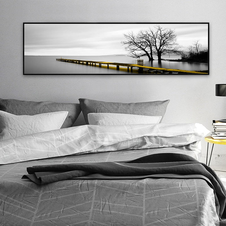 Eenzame Avonden - Canvas Wandkunst Schilderij