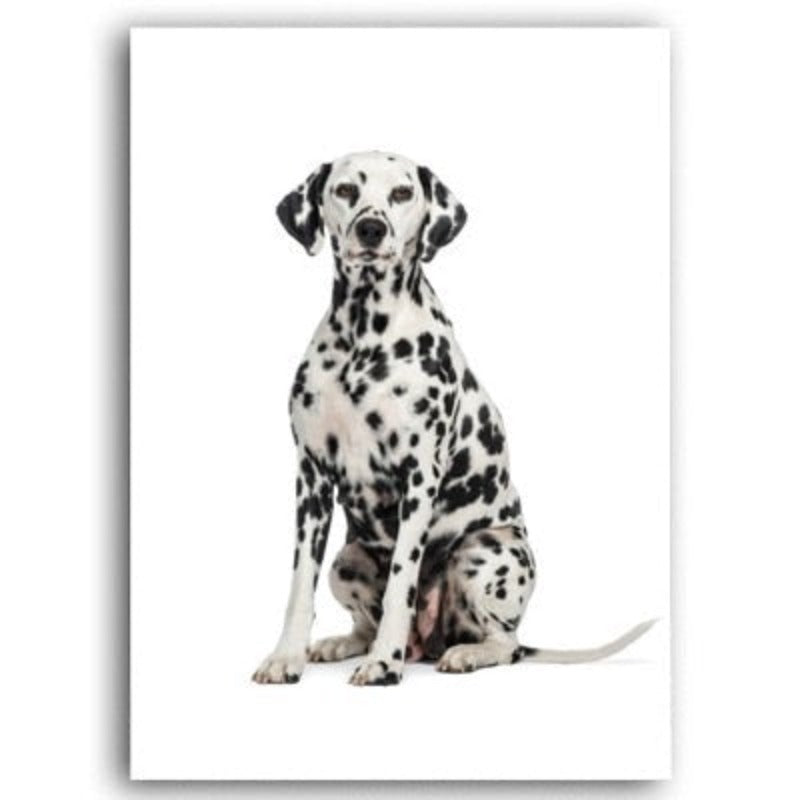 Liebes modernes Haustier Hond - Canvas Muurkunst Schilderij