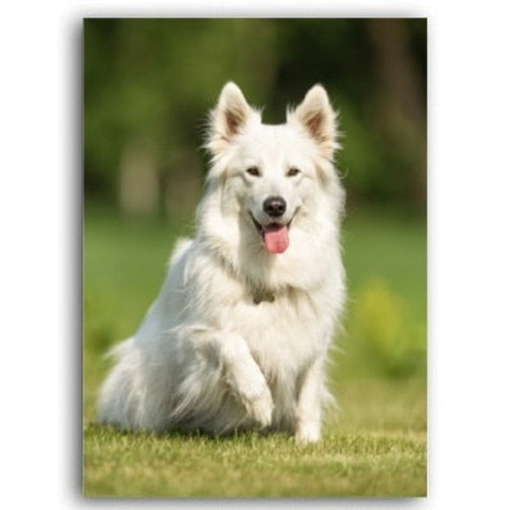 Liebes modernes Haustier Hond - Canvas Muurkunst Schilderij