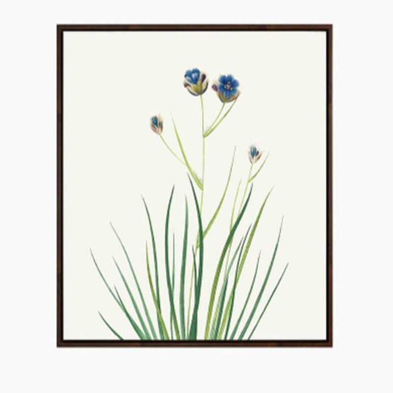 Blumen Canvas Schilderij Natuur Poster - Canvas Wandkunst Schilderij