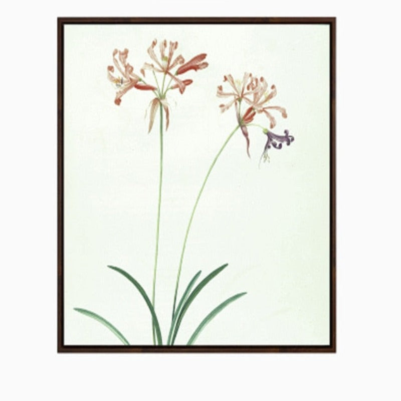 Blumen Canvas Schilderij Natuur Poster - Canvas Wandkunst Schilderij