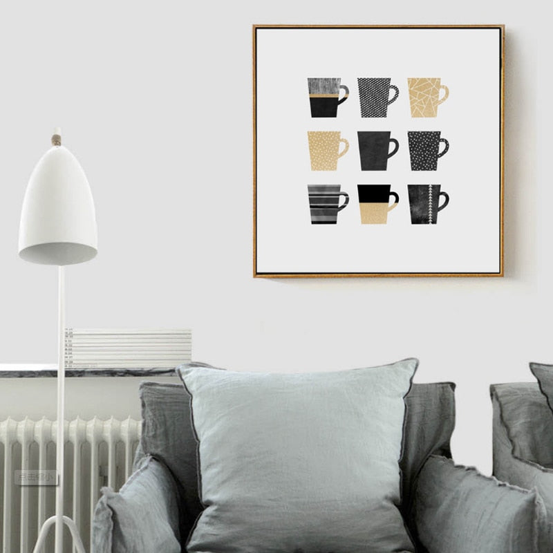 Flavors Of Life - Canvas Muurkunst Schilderij