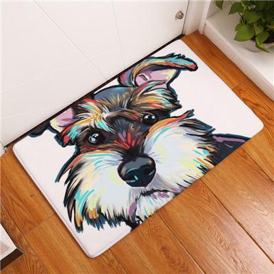 Arosta | Cartoon Style Antislip Hond Schilderij Vloermat