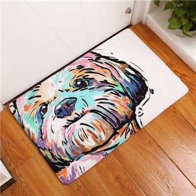 Arosta | Cartoon Style Antislip Hond Schilderij Vloermat