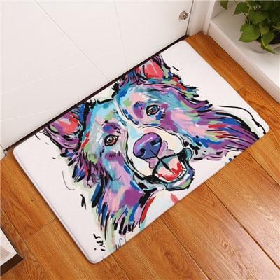 Arosta | Cartoon Style Antislip Hond Schilderij Vloermat