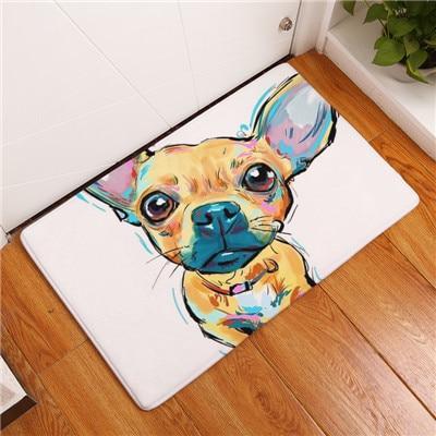 Arosta | Cartoon Style Antislip Hond Schilderij Vloermat