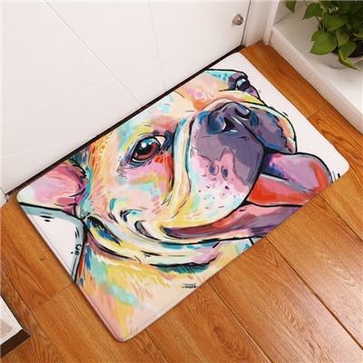 Arosta | Cartoon Style Antislip Hond Schilderij Vloermat