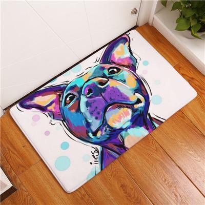 Arosta | Cartoon Style Antislip Hond Schilderij Vloermat