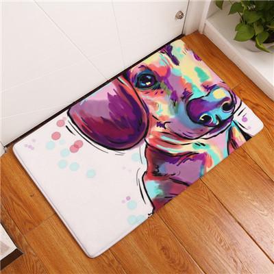Arosta | Cartoon Style Antislip Hond Schilderij Vloermat
