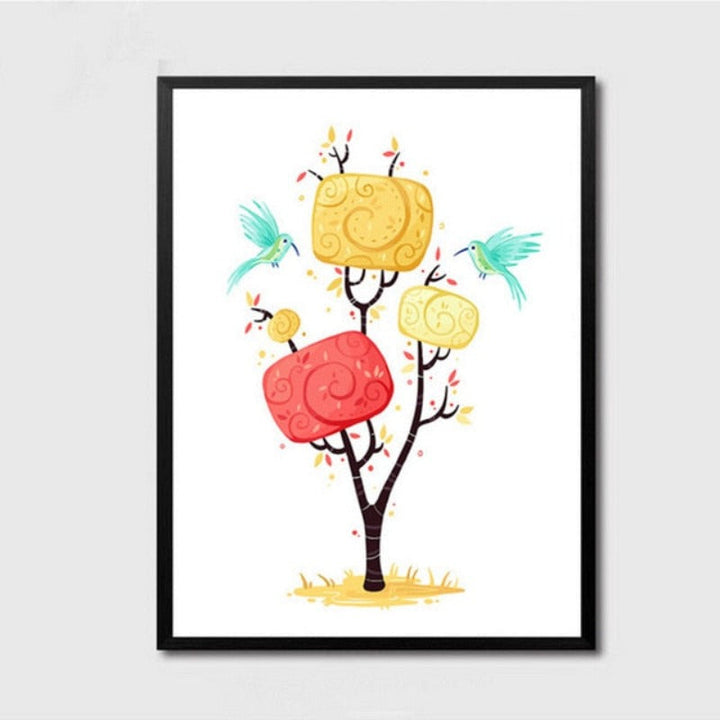Zoete Kinderkamer - Canvas Muurkunst Schilderij