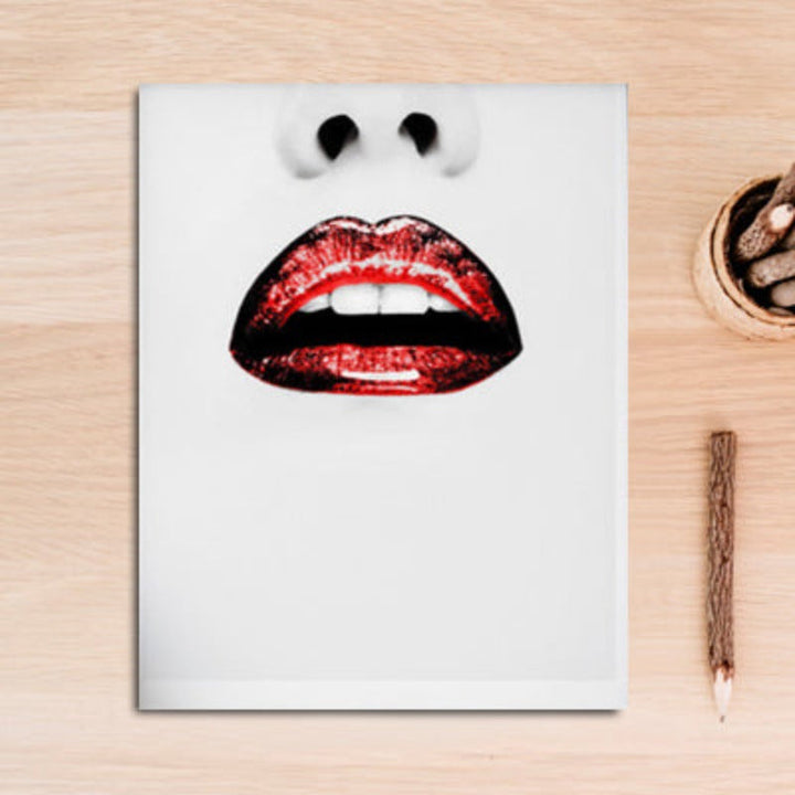 Fashion Makeup Girl Decoratieve - Canvas Wandkunst Schilderij