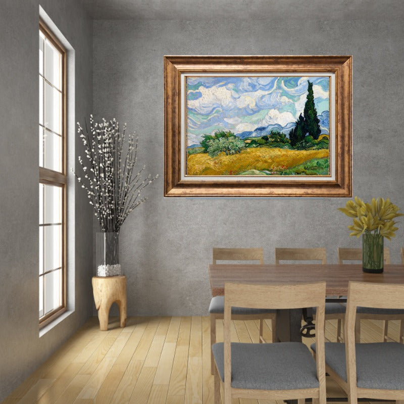 Van Gogh Klassiek Abstract Canvas Schilderij Sterrennacht