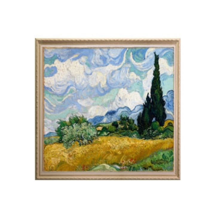 Van Gogh Klassiek Abstract Canvas Schilderij Sterrennacht