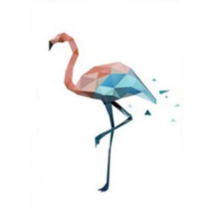 Flamingo Tier - Canvas Wandkunst Schilderij