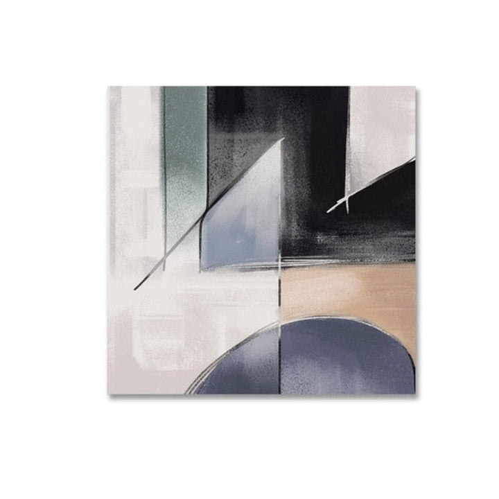 Vintage Kleuren - Canvas Muurkunst Schilderij