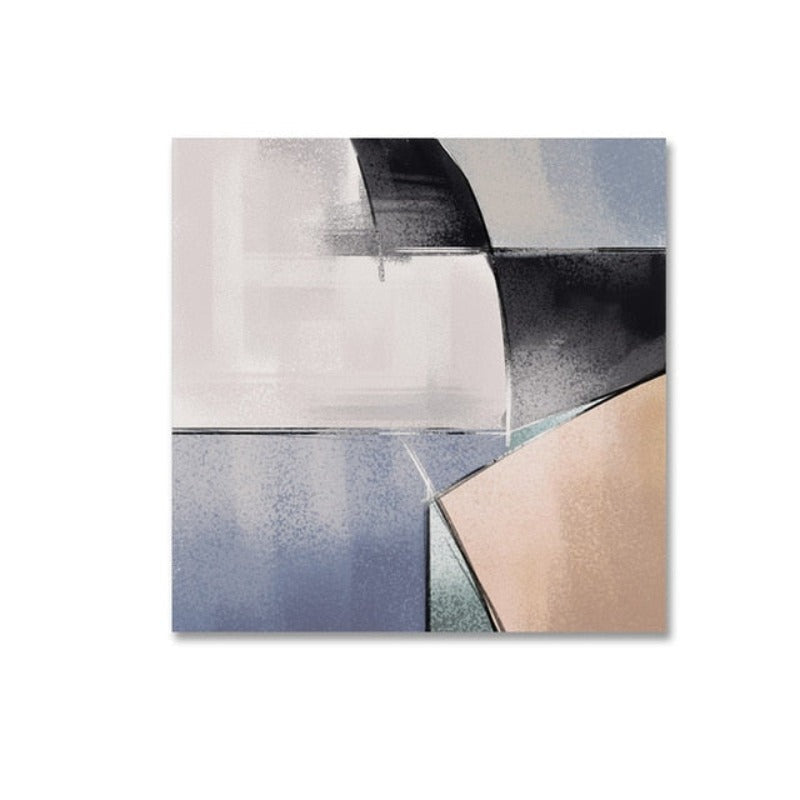 Vintage Kleuren - Canvas Muurkunst Schilderij