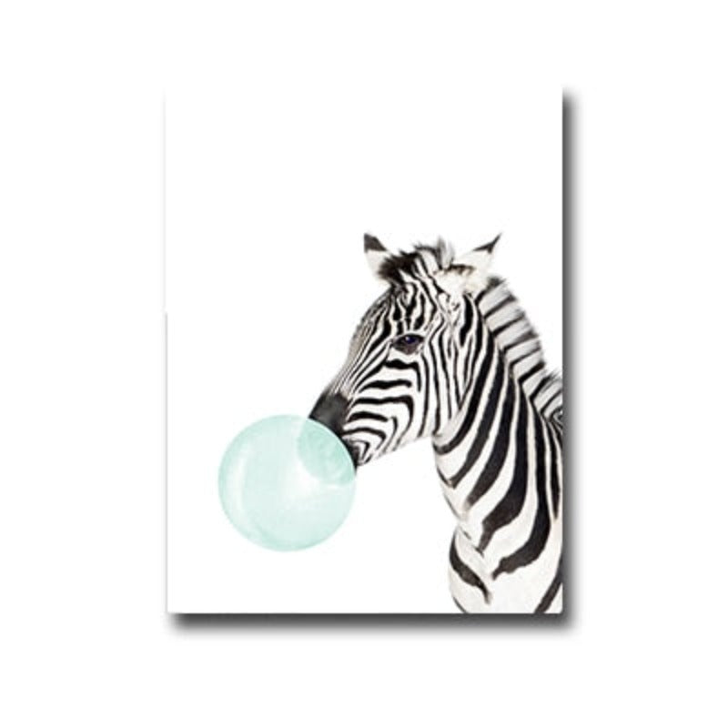 Mooie wandkunst voor de kinderkamer - canvas wandkunst schilderij