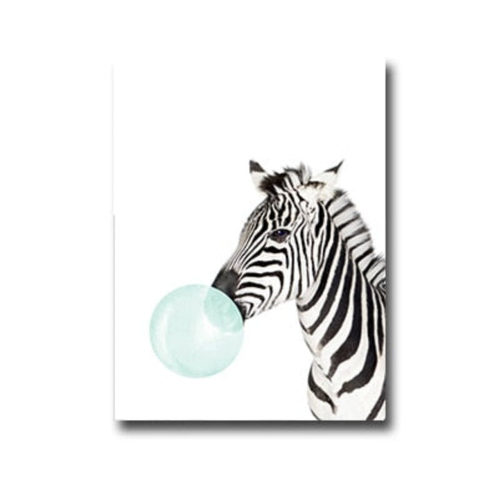 Mooie wandkunst voor de kinderkamer - canvas wandkunst schilderij