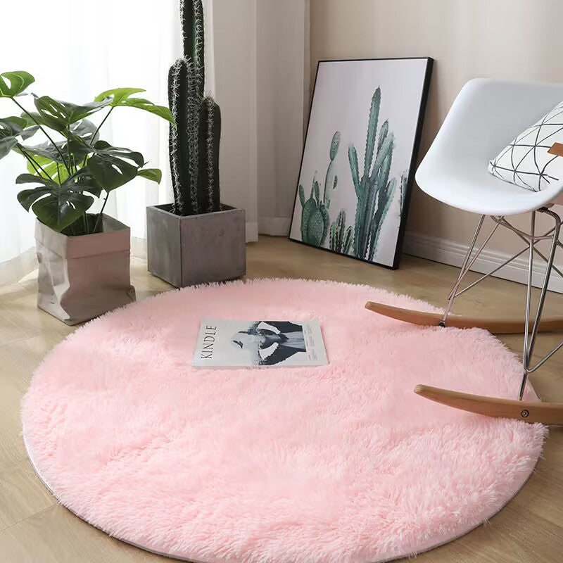 Arosta | Gezellige zachte ronde vloerkleed