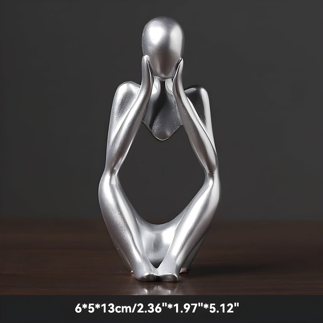 Abstract Denker Beeldhouwwerk Hu decoratie
