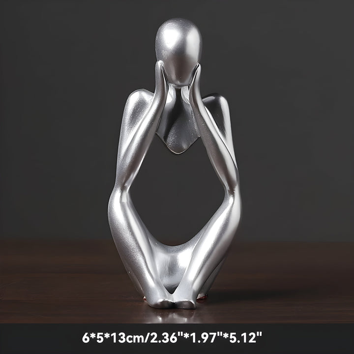 Abstract Denker Beeldhouwwerk Hu decoratie