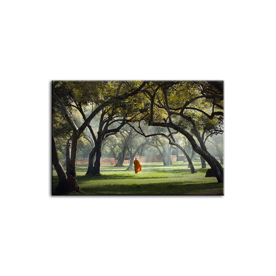 Walk The Earth - Canvas Muurkunst Schilderij