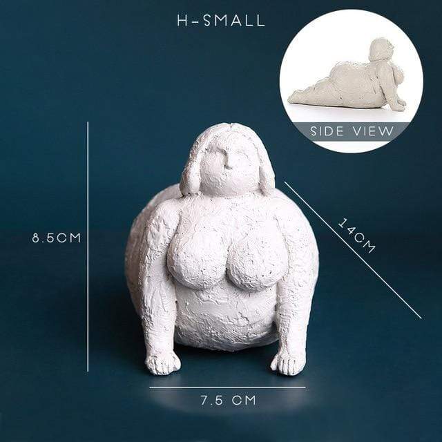 Zelfbewuste damesfiguren