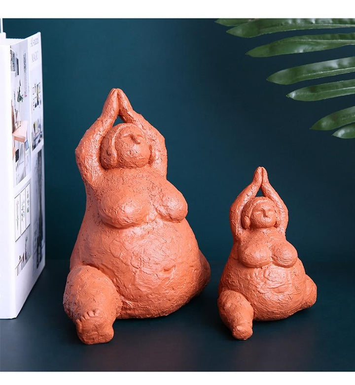 Zelfbewuste damesfiguren